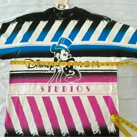 Vintage 80/90s Disney Mickey MGM with Original Tags One size fits all, T-Shirt - Picture 6 of 9